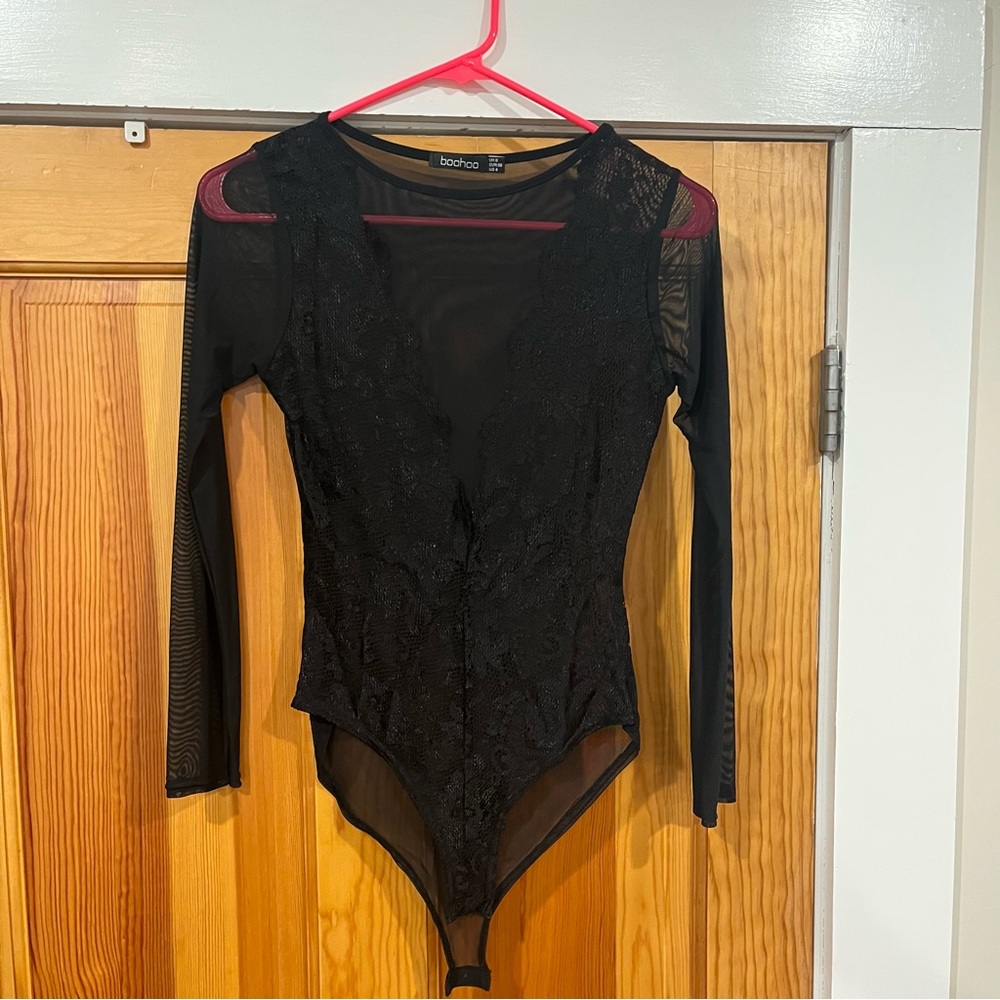 Sheer & Lace Bodysuit